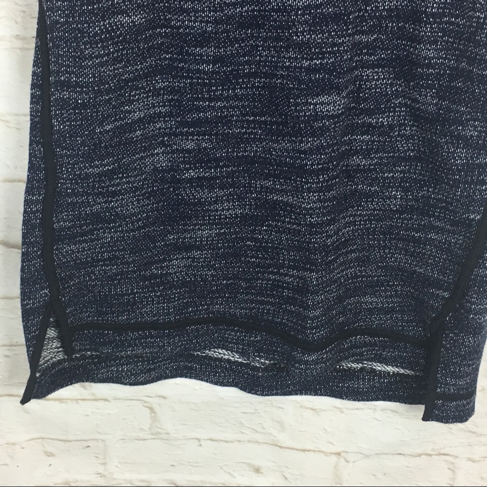 Madewell Blue Knit Short Sleeveless Sweater Dress - Picture 6 of 8